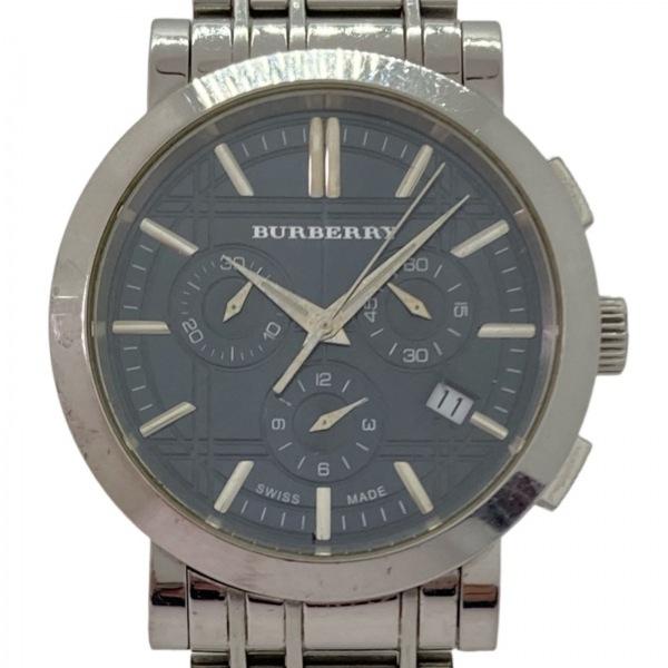 バーバリー Burberry 腕時計 - BU1360 メンズ クロノグラフ ダークネイビー 新着 ...