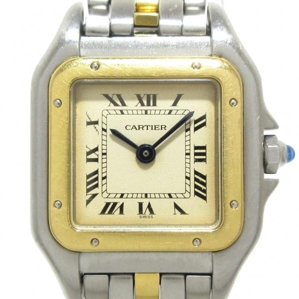 カルティエ Cartier 腕時計 パンテールSM W25029B5 レディース SS×K18YG/...