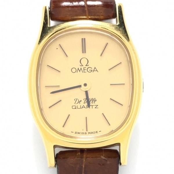 オメガ OMEGA 腕時計 デビル レディース クロコベルト ゴールド 新着 20240523