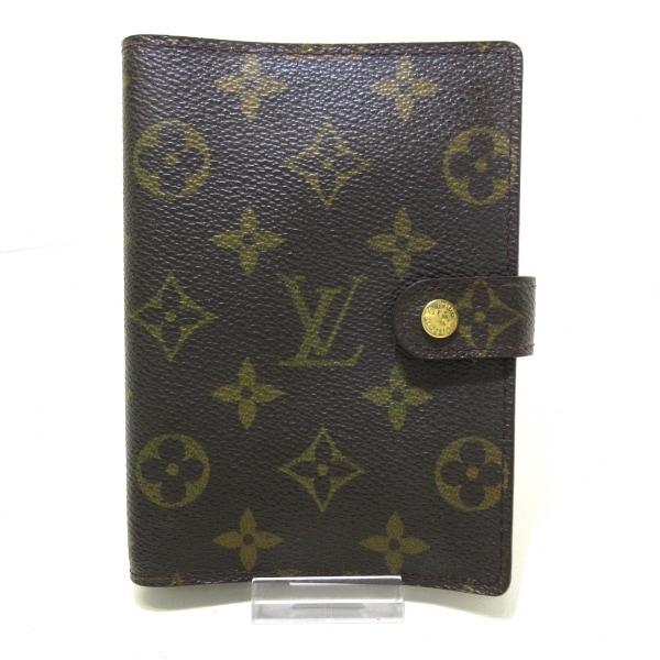 ルイヴィトン LOUIS VUITTON 手帳 モノグラム アジェンダPM R20005 　 モノグ...