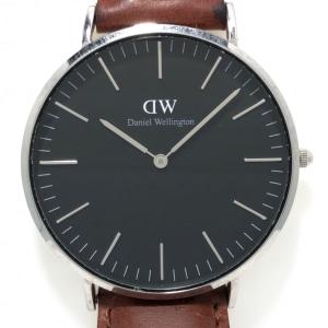 ダニエルウェリントン Daniel Wellington 腕時計 - B40S11 メンズ 革ベルト...