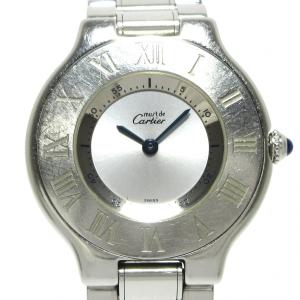 カルティエ Cartier 腕時計 マスト21LM W10110T2 レディース シルバー 新着 20240502｜brandear