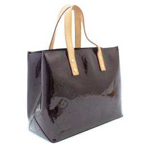 ルイ ヴィトン リードPM ヴェルニ ハンドバッグ レディース モノグラムヴェルニ アマラント M91993 中古 送料無料