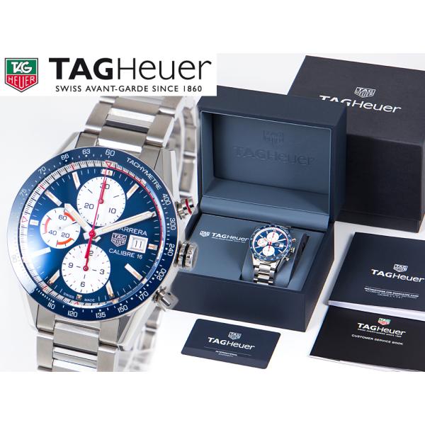 タグホイヤー TAG HEUER カレラ キャリバー16 CV201AR.BA0715 中古 腕時計...