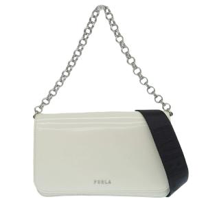 超美品 フルラ Furla 現行販売商品 1927  ソフト クロスボディ ラムレザー ショルダーバッグ 黒 銀座店購入カード有 数回使用程度 FURLA（フルラ） 超美品 現行販売商品 1927 ソフト クロスボディ