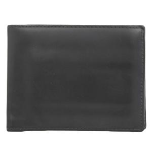 美品箱付 エッティンガー ETTINGER 現行品 BH141JR BILLFOLD WITH 3 C/C & PURSE ブライドル レザー 二つ折り財布 小銭 黒 メンズ ビジネス｜brandgoen