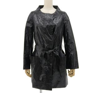 ケンゾー KENZO コットンリネンシェルボタンベルトデザインジャケット  