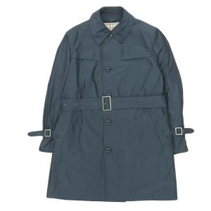 超美品 アクアスキュータム Aquascutum 現行ロゴ ライナー付き ナイロン トレンチコート 36 メンズ 46-48 携帯 折り畳み可｜brandgoen