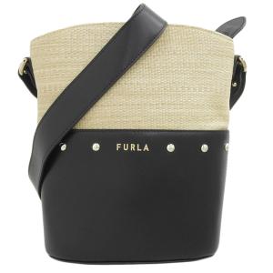 超美品 フルラ Furla 2022年 SHARE MINI BUCKET レザー ショルダー 