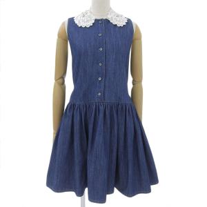 LEONARD 超美品 レオナール 現行タグ コットン100% 幾何学模様 花柄 
