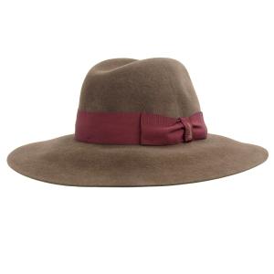 Borsalino（ボルサリーノ） （美品）ボルサリーノ リボン 中折れ帽