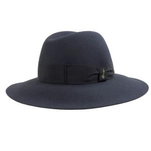 Borsalino（ボルサリーノ） （美品）ボルサリーノ リボン 中折れ帽