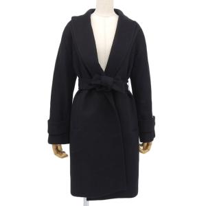 エスマックスマーラ 2399010131 ロングコート S ブラック ボンディング