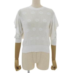 美品☆レオナール ファッション シルク混 花柄・ペイズリー柄 長袖