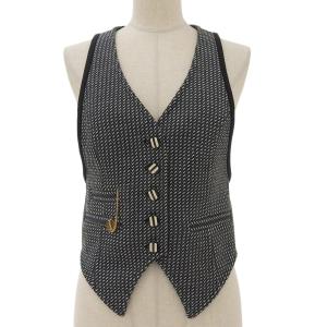 超美品 ルイヴィトン LOUIS VUITTON 21AW 2021年商品 モノグラムストライプ フラウンススリーブ ブラウス リボン トップス 40 数回使用程度 超美品 ルイヴィトン LOUIS VUITTON 21AW 2021年商品 モノグラム