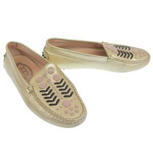 超美品 トッズ TOD’S 現行タグ ゴールド...の詳細画像1