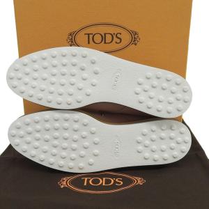 トッズ TOD’S 現行シルバーロゴ レザー ...の詳細画像5