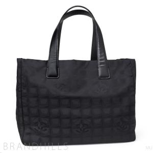 シャネル トートバッグ レディース ニュートラベルライン トートMM ブラック A15991 CHANEL 美品｜brandhills