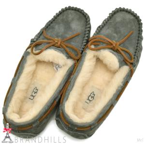 アグ シューズ レディース ダコタ シープスキン ピューター グレー モカシン ムートン 23cm 1016222W UGG 極美品｜brandhills