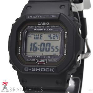 カシオ G-SHOCK 腕時計 メンズ 5000 シリーズ ソーラー電波 デジタル ラバー GW-5000U-1JF CASIO 未使用新品｜brandhills