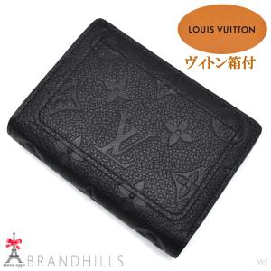 ルイヴィトン 財布 二つ折り ポルトフォイユ クレア モノグラム アンプラント ノワール M80151 LOUIS VITTON 未使用品｜brandhills