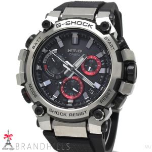 カシオ G-SHOCK 腕時計 MT-G B3000シリーズ ソーラー電波 スマートフォンリンク  SS ラバー MTG-B3000-1AJF CASIO 未使用品｜brandhills