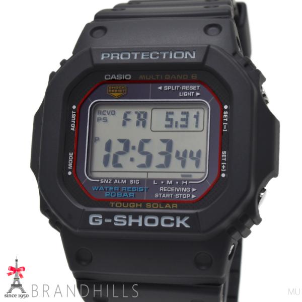 カシオ G-SHOCK メンズ 5600 シリーズ ソーラー電波 デジタル ラバー GW-M5610...