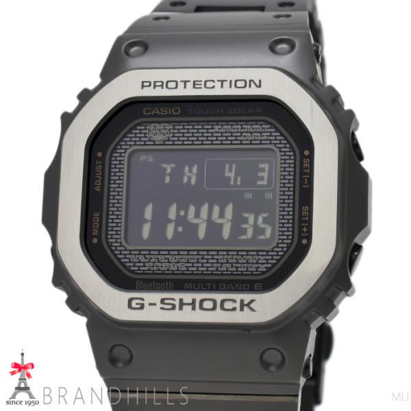カシオ G-SHOCK フルメタル ソーラー電波 スマートフォンリンク デジタル SS GMW-B5...