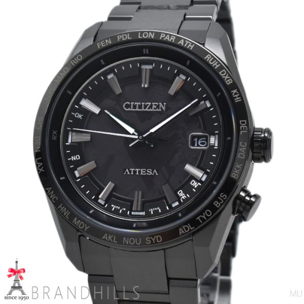 シチズン アテッサ ACT Line エコドライブ電波 チタニウム HAKUTO-R コラボ CB0...