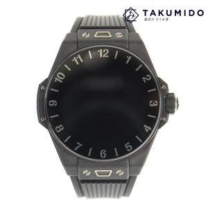 代引き不可 ウブロ HUBLOT メンズ腕時計 ビッグバン e スマートウォッチ 440.CI.1100.RX ブラック文字盤 セラミック ラバー 中古AB 275936｜brandland-bundai