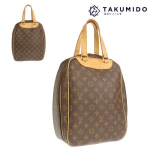 ルイヴィトン LOUIS VUITTON ハンドバッグ エクスキュルシオン M41450 モノグラム ライン ブラウン 中古B 276446｜brandland-bundai