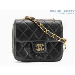 マトラッセ 未使用 シャネル ヴィンテージ 23 キャビアスキン ダブル