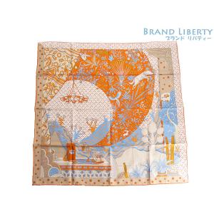 HERMES（エルメス） 未使用 カレ90 H.d'Origny CHEVAL fleuri 花咲く馬