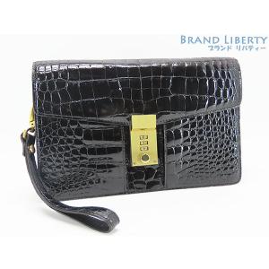 極美品⭐️MORABITO モラビト　2way ハンドバッグ　ショルダーバッグ MORABITO（モラビト） 美品 シャイニークロコダイル 3WAY チェーン
