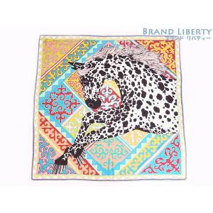 HERMES（エルメス） 未使用 カレ90 H.d'Origny CHEVAL fleuri 花咲く馬