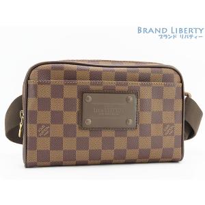 正規品 金具傷無し ルイヴィトン バムバッグ ブルックリン N41101 LOUIS VUITTON ルイヴィトン ダミエ バムバッグ・ブルックリン N41101