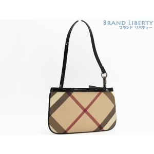 BURBERRY（バーバリー） ポーチ ブラック ナイロンキャンバス 中古