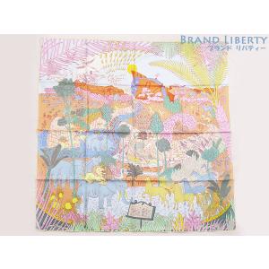 HERMES（エルメス） 未使用 カレ90 H.d'Origny CHEVAL fleuri 花咲く馬