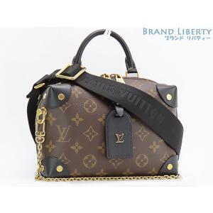 美品 ルイヴィトン LOUIS VUITTON モノグラム プティット マル スープル 2WAY ミ...