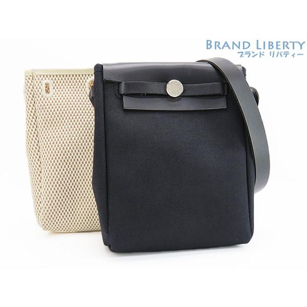 美品 エルメス HERMES エールバッグTPM ショルダーバッグ ポシェット ポーチ ブラック