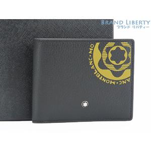 最終値下げ　未使用　MONT BLANC ブラック 二つ折り財布 MONT BLANC 二つ折り財布 ブラック モンブラン(MONTBLANC) メンズ二
