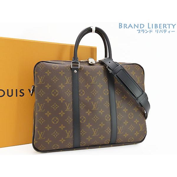 未使用 ルイヴィトン LOUIS VUITTON モノグラム マカサー PDV PM 2WAY ビジ...