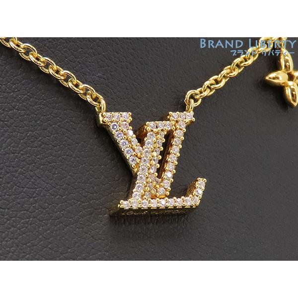 新品同様 ルイヴィトン LOUIS VUITTON コリエ LV アイコニック ネックレス ペンダン...