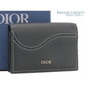 ディオール　名刺入れ/カードケース 即納！DIOR ビジネスカードホルダーディオール グラビティレザー (Dior