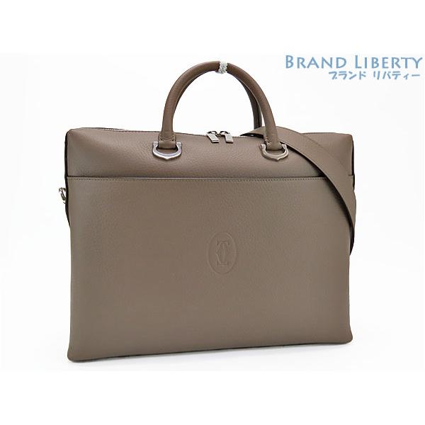 激レア未使用 カルティエ マスト ドキュメント ホルダー スモール 2WAY ブリーフケース ビジネ...