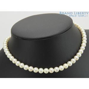 【照り極上✨美品】ミキモト あこやパール ネックレス 6.0-6.5 MIKIMOTO（ミキモト） 新品同様 パール ネックレス 58珠 アコヤ真珠