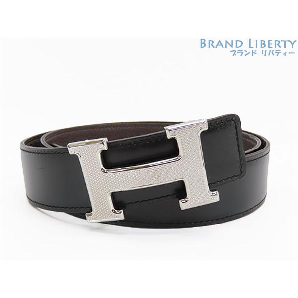 美品 エルメス HERMES コンスタンス ギヨシェ ギロッシュ Hベルト リバーシブル 32MM ...