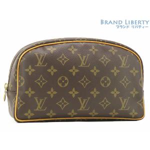 超美品 ルイヴィトン LOUIS VUITTON モノグラム トゥルーストワレット 25 セカンドバッグ クラッチバッグ コスメポーチ 化粧ポーチ 小物入れ M47527
