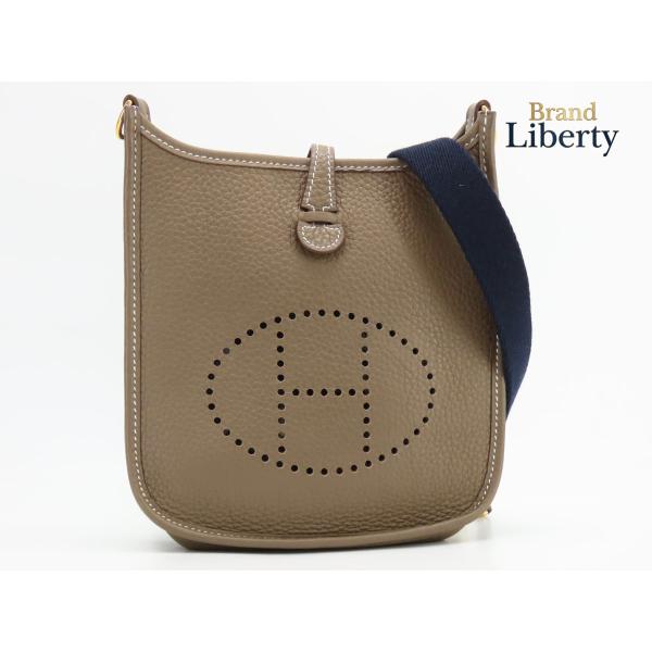 超美品 エルメス HERMES エブリン TPM アマゾン ショルダーバッグ メッセンジャーバッグ ...
