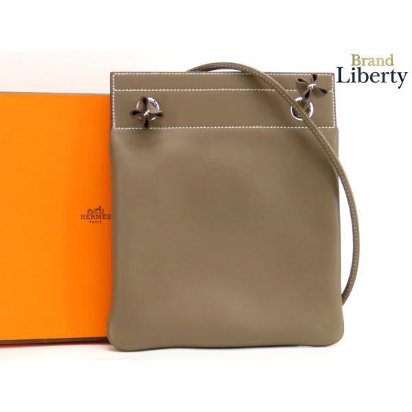 ほぼ新品 エルメス HERMES サック アリーヌ ミニ ショルダーバッグ ショルダーポーチ ポシェ...